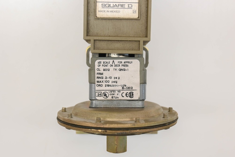 Square D 9012GNG-1, 9012GNG1 Pressure Switch