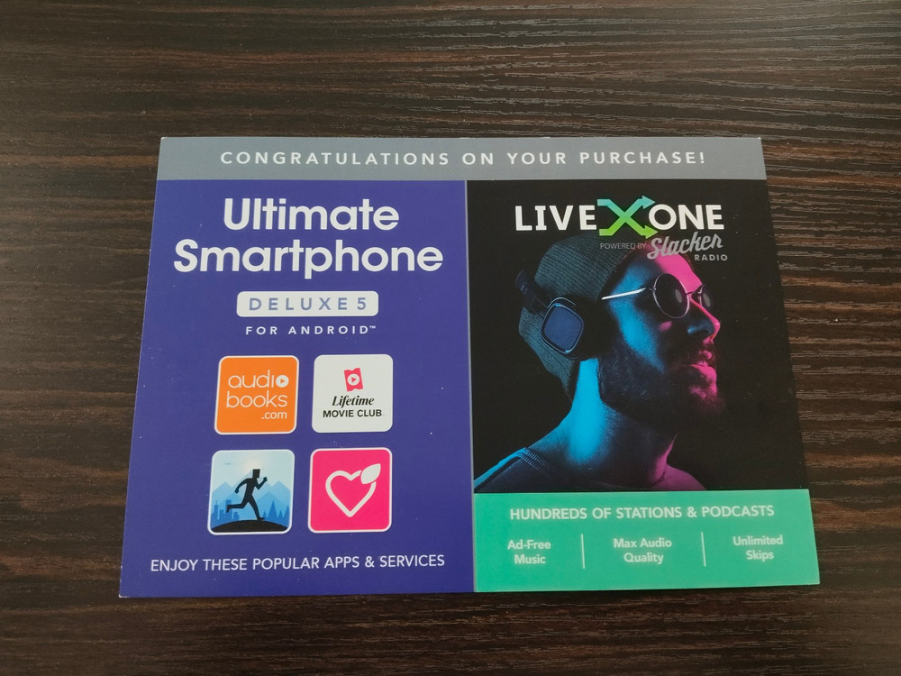Ultimate Smartphone Deluxe 5 Bundle: LiveOne Plus 1-Year Subscription and More