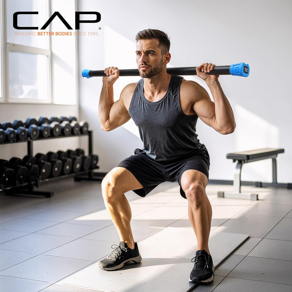 Weighted Workout Bar | 5-20 lb | Multiple Options