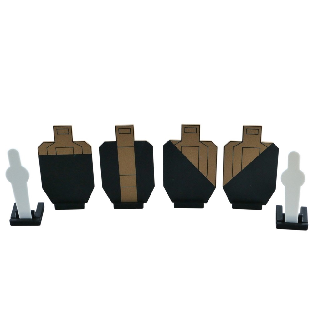 USPSA Dryfire Target Set Double Sided Partials & Open