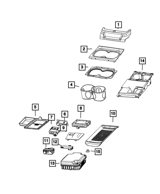 Genuine Mopar Wireless Device Charger 68644144AA
