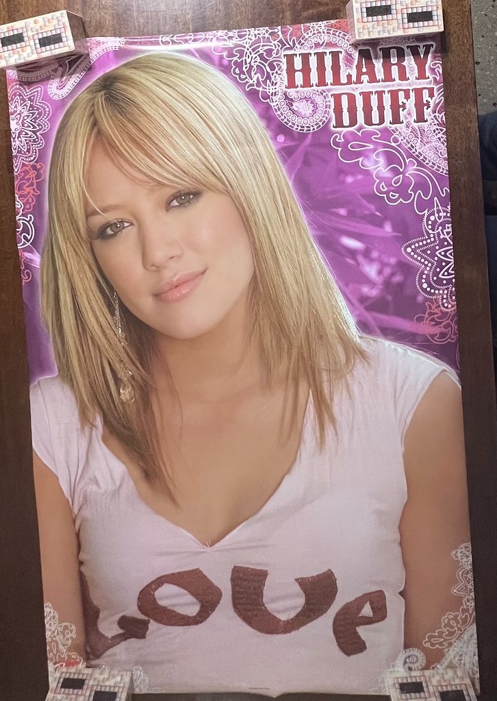 ROLLED Hilary Duff 2004 Poster 22.5x34.5 American Actress, Singer P33
