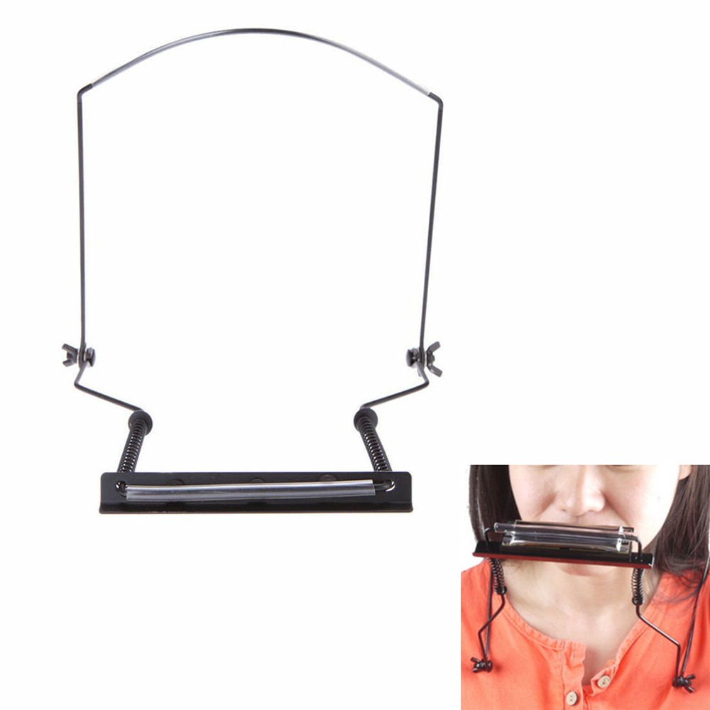 Durable Adjustable Suitable 10 Hole Harmonica Neck Rack Mount Holder Stand Lron