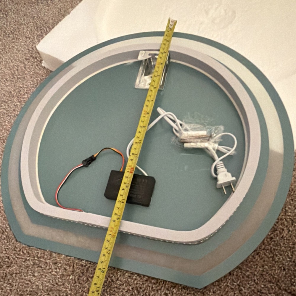 Oval LED Wall Mounted Mirror