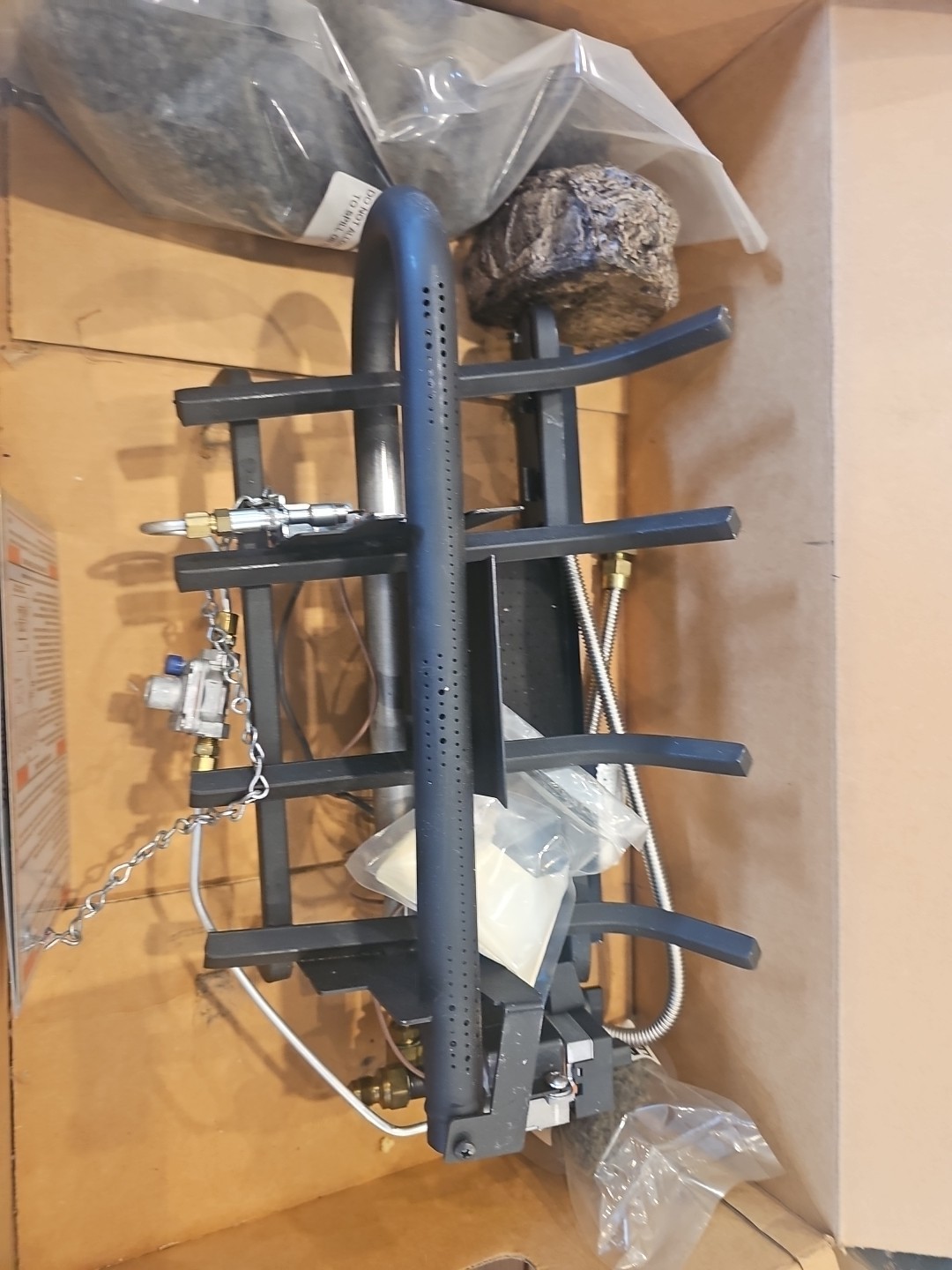 Petersen RealFyre G10 16/18" Gas-Log Natural Gas Burner System Vent Free