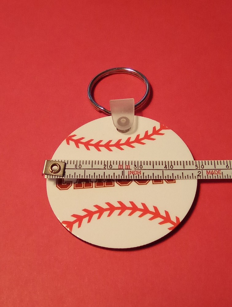 CARSON BASEBALL LOGO KEYCHAIN GREAT FOR ANY COLLECTION!