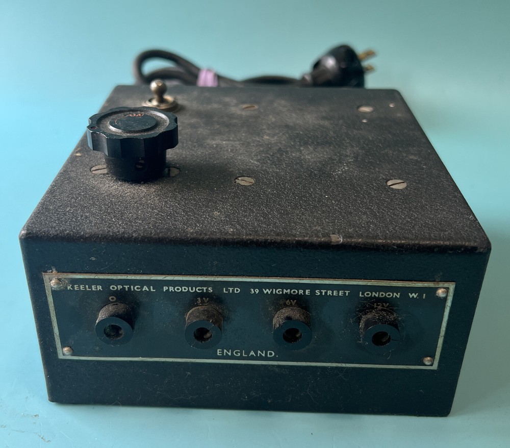 VINTAGE KEELER OPTICAL POWER UNIT
