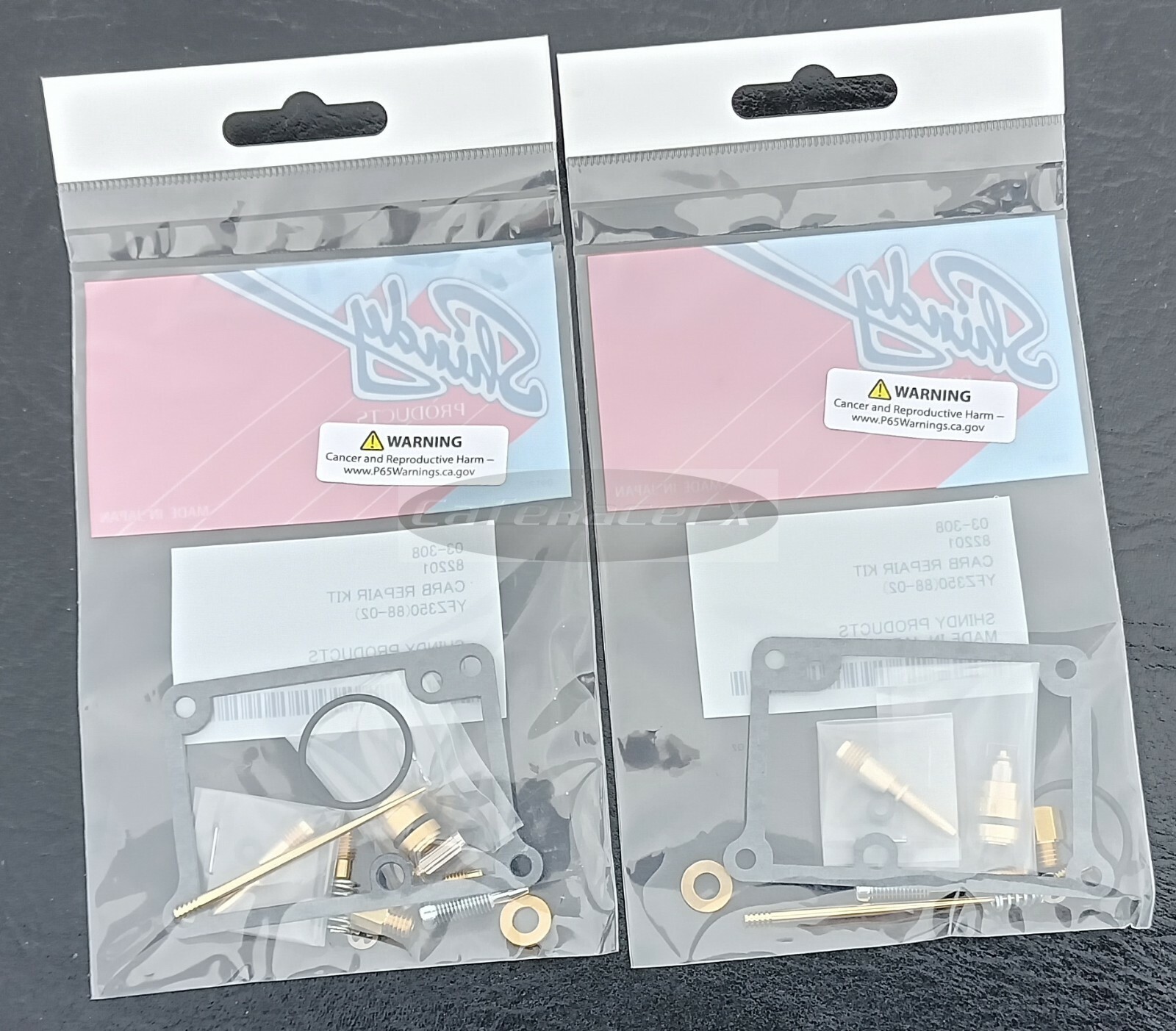 Yamaha Banshee 350 Carburetor Rebuild Kit for TWO Carbs YFZ350 88-06 Carb Kits