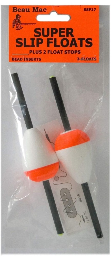 Beau Mac Super Slip Float 1-3/4" 2Pk