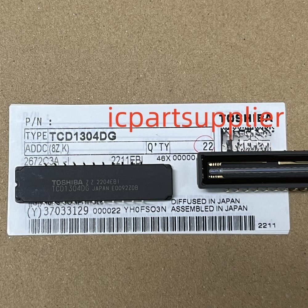 1PCS TCD1304DG CCD SENSOR CDIP22 3648 Pixel, 8X200um