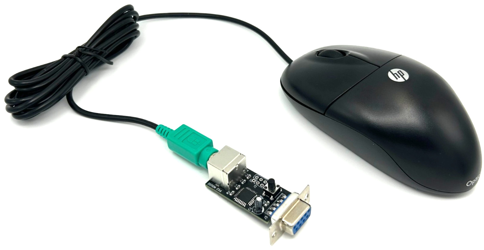 Commodore 64 1351 Compatible Optical Mouse with Adapter (Geos etc) - USA Seller