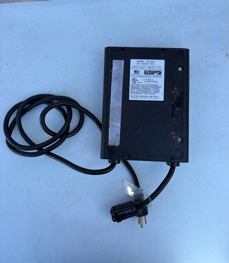 Sharp Digital QC Quality Control Eliminates Dirty Power ESP model D5133NT