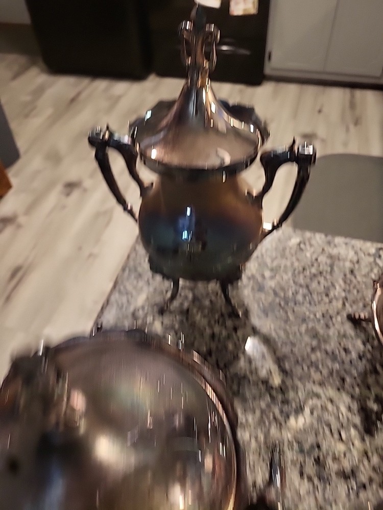 Victorian Silver Plated Coffee Set