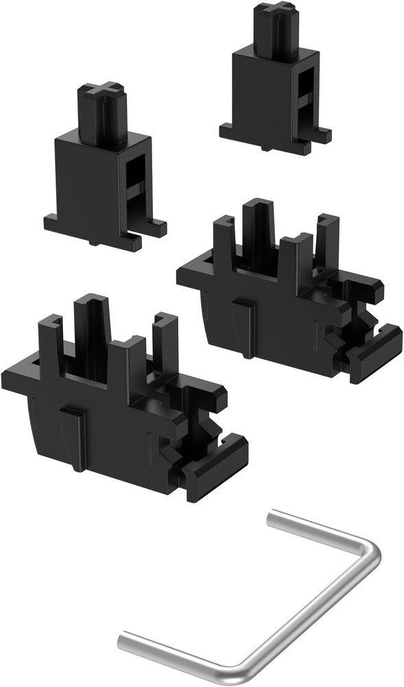 Plate Mount Stabilizer V3 Innovative Pre-Clipped Stem Minimum Wire Wobble 2U