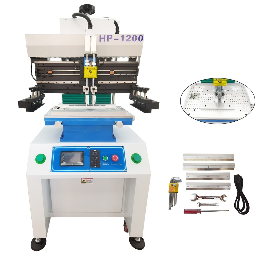110V Semi-Automatic High Accuracy Solder Paste Printing Machine Stencil Printer