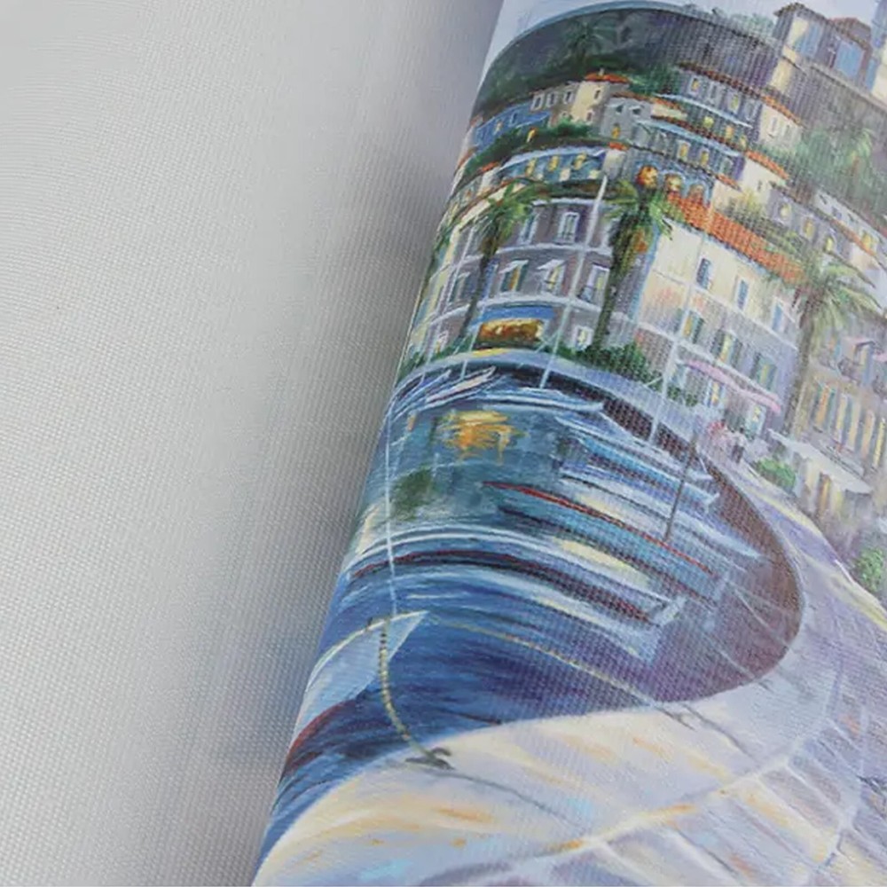 54"x100ft. Roll Matte 100%Polyester Inkjet Art Canvas for ECO-SOLVENT Printer