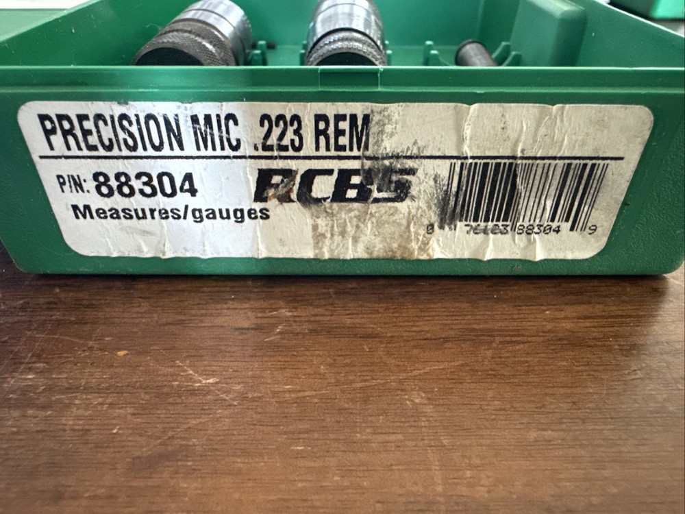 rcbs reloading dies used lot