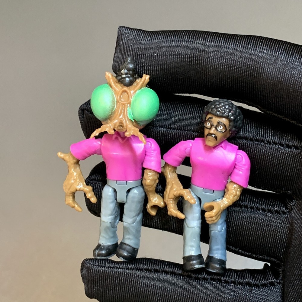 2 MEGA BLOKS Construx STOCKMAN FLY Turtles Baxter Mutation Lab mini Figure #3