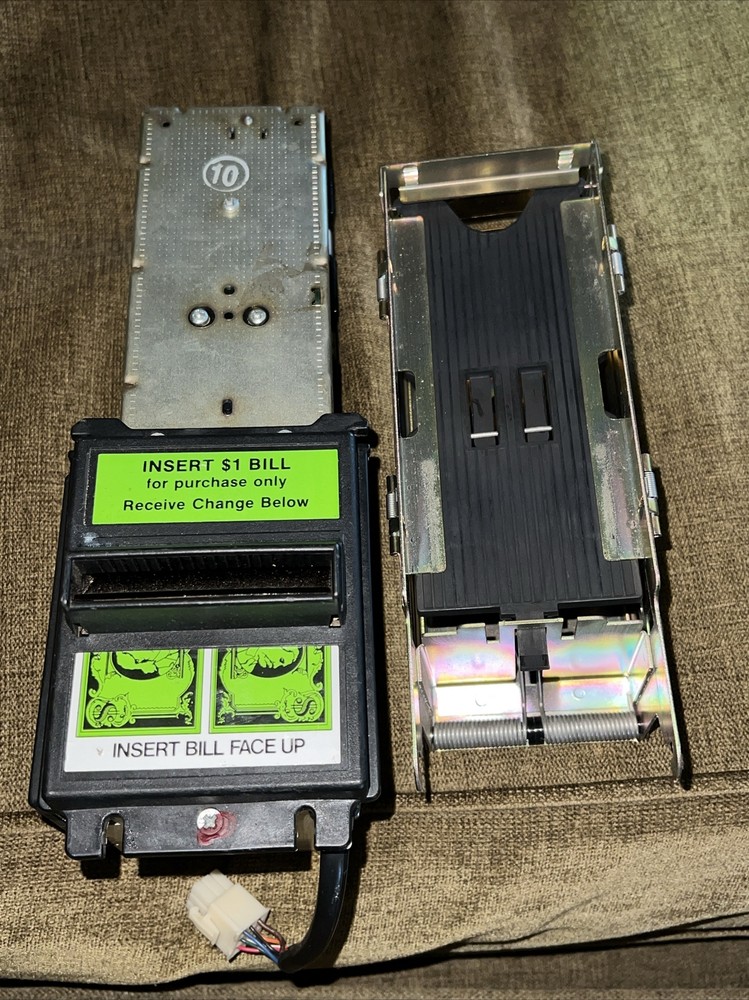 Genuine Bill validator Metal Box ( NOT TESTED) NO RETURNS