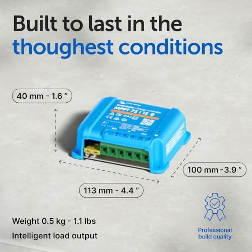 SmartSolar MPPT Solar Charge Controller (Bluetooth) - Charge 75V, 15A