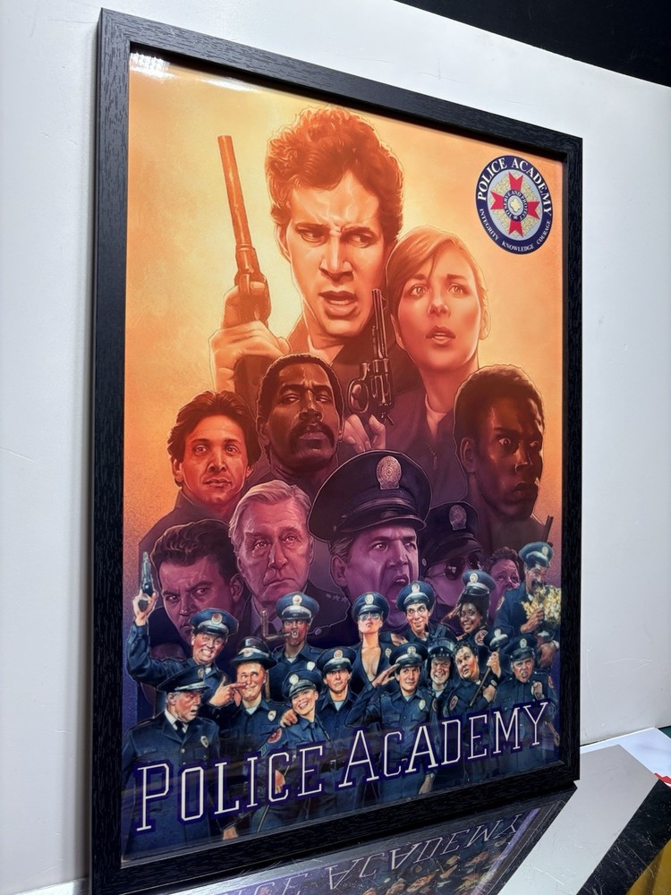 Police Academy A3 Sized Poster Frame