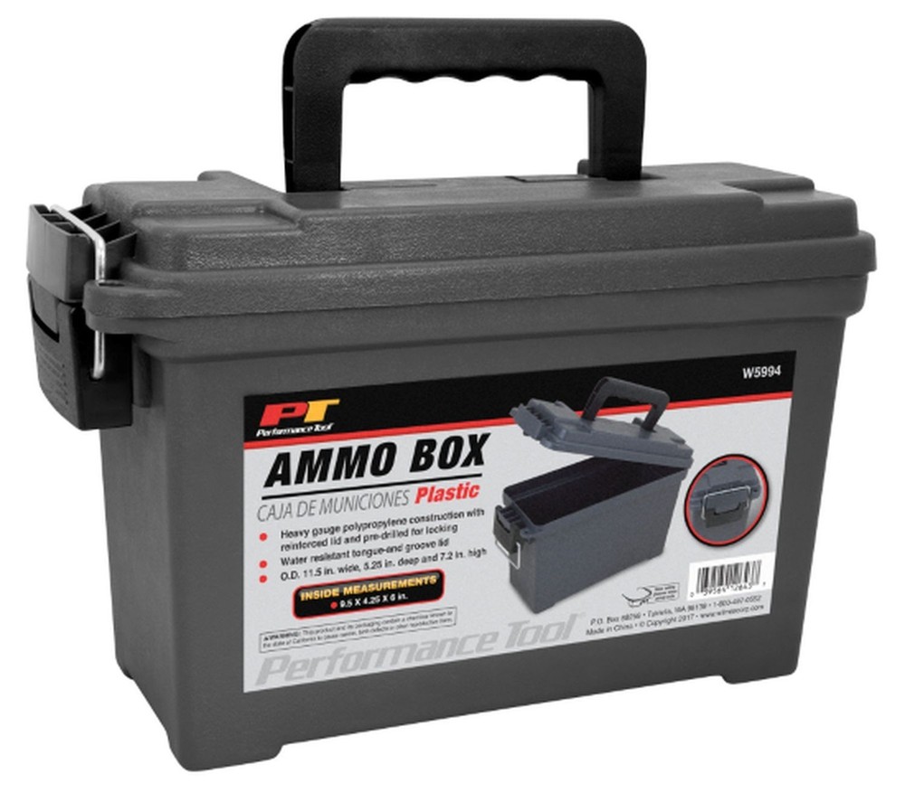 Performance Tool W5994 Ammo Box - Plastic