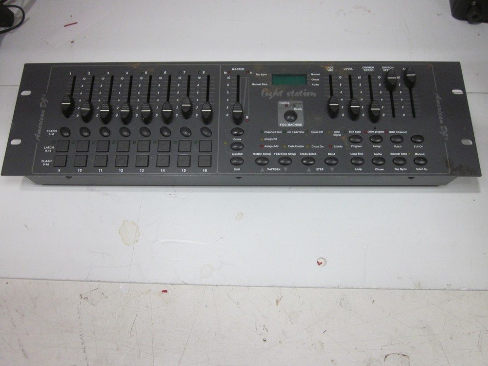 AMERICAN DJ  LIGHTSTATION Universal DMX Lighting Controller -includes AC Adapter