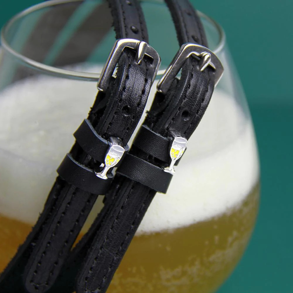Champagne Designer Spur Straps