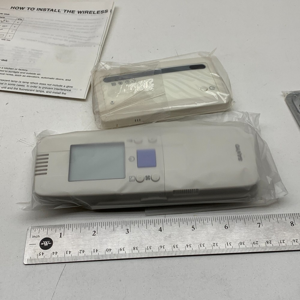 ORIGINAL Sanyo RCS-SH1AAB Mini Split Remote Controller & Receiver RCS-BH8AAB.WL