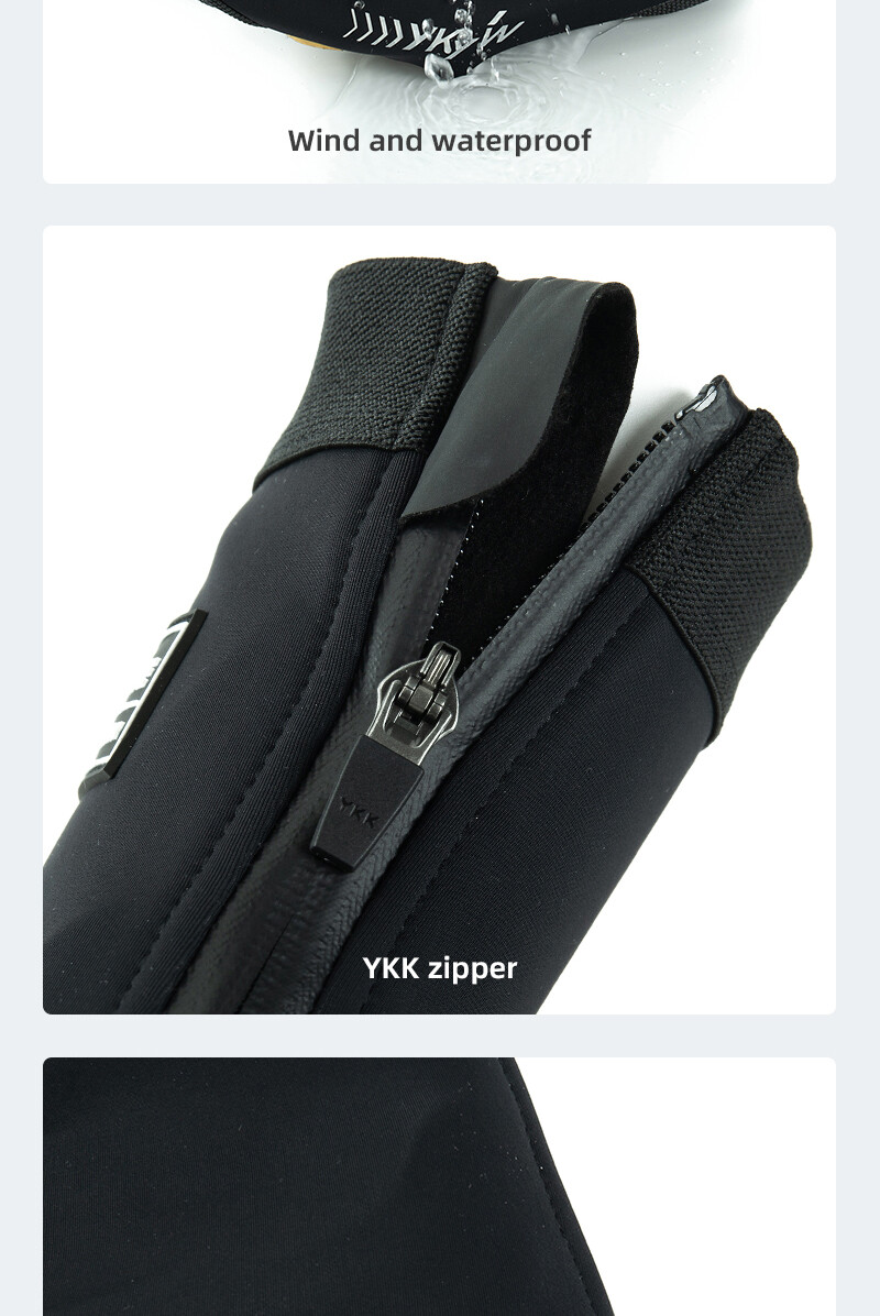 YKYWBIKE Cycling Shoe Cover Bike Shoe Covers Warm Waterproof Windproof Overshoes