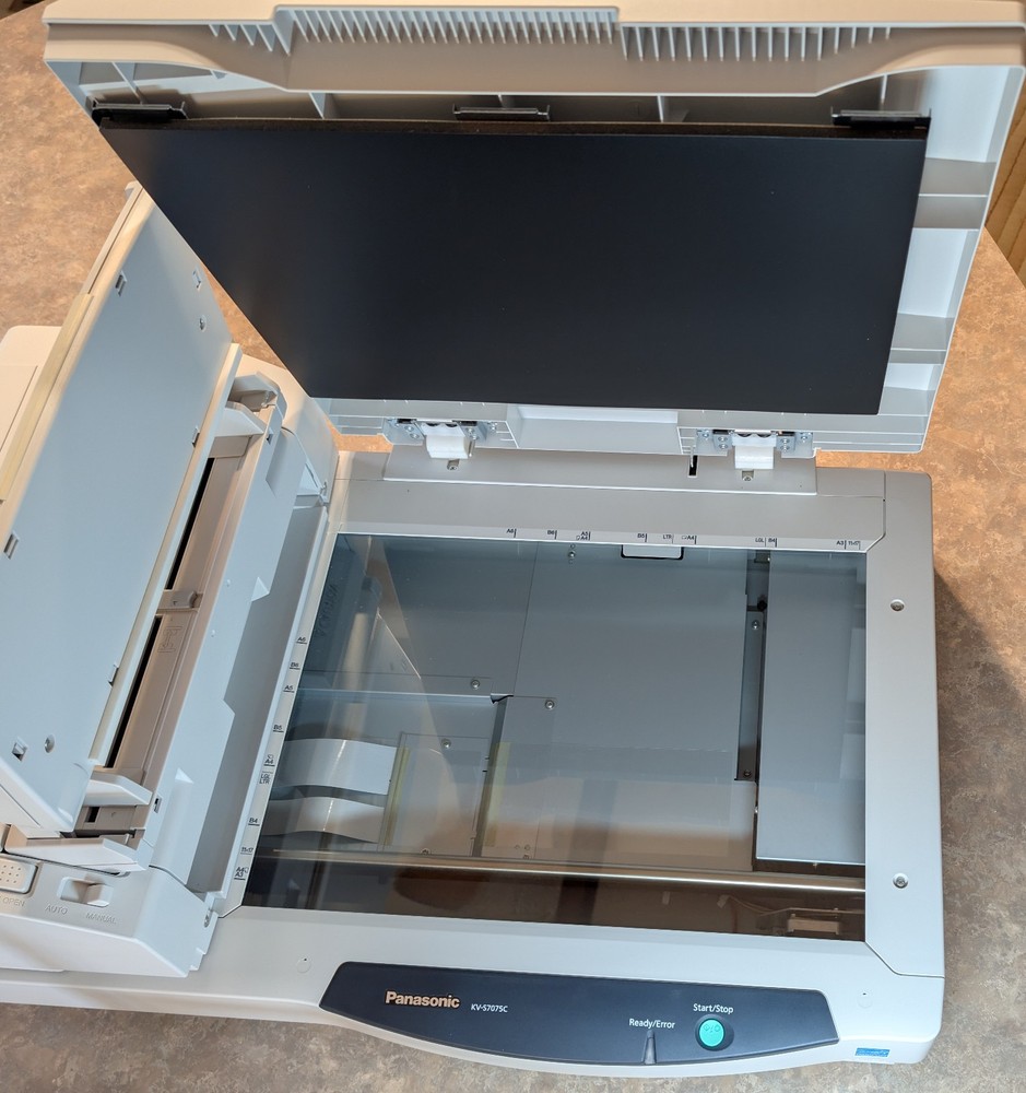 Panasonic KV-S7075C 95ppm Duplex A3 Color Document Scanner Flatbed - TESTED