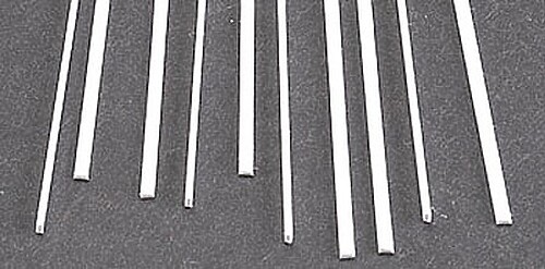 Plastruct Rectangle Strip Styrene .030x.040x10 (10) - Model Scratch Building