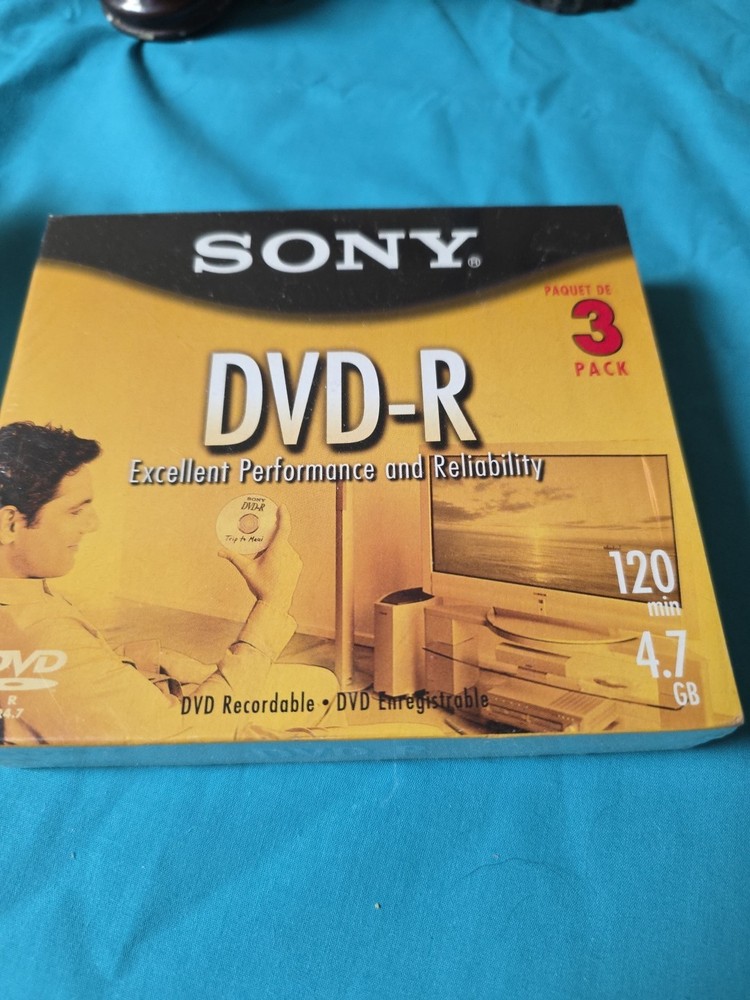 Sony DVD-Recordable Disc's (3)