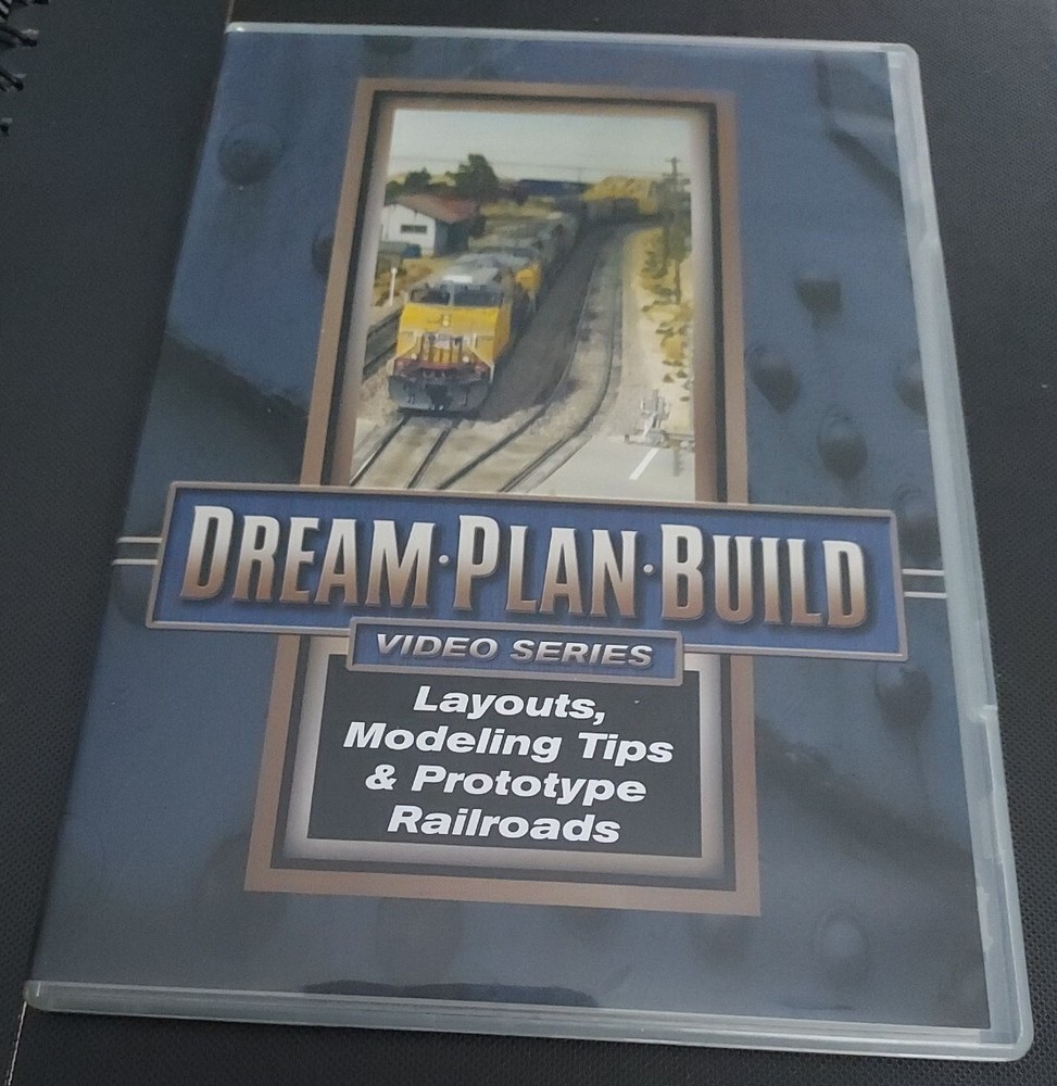 Dream Plan Build Layouts Modeling Tips & Prototype Railroads DVD 2005 Model RR