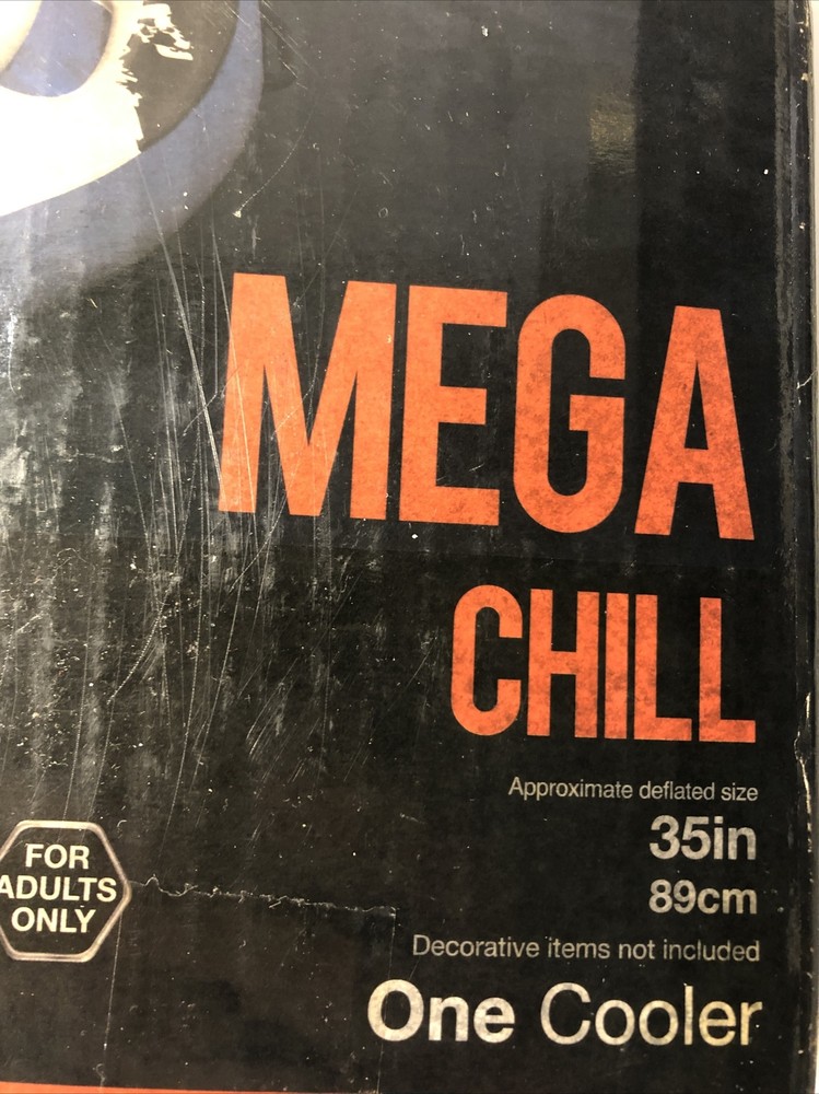 Intex Mega Chill Inflatable Floating Cooler 35" Diameter New