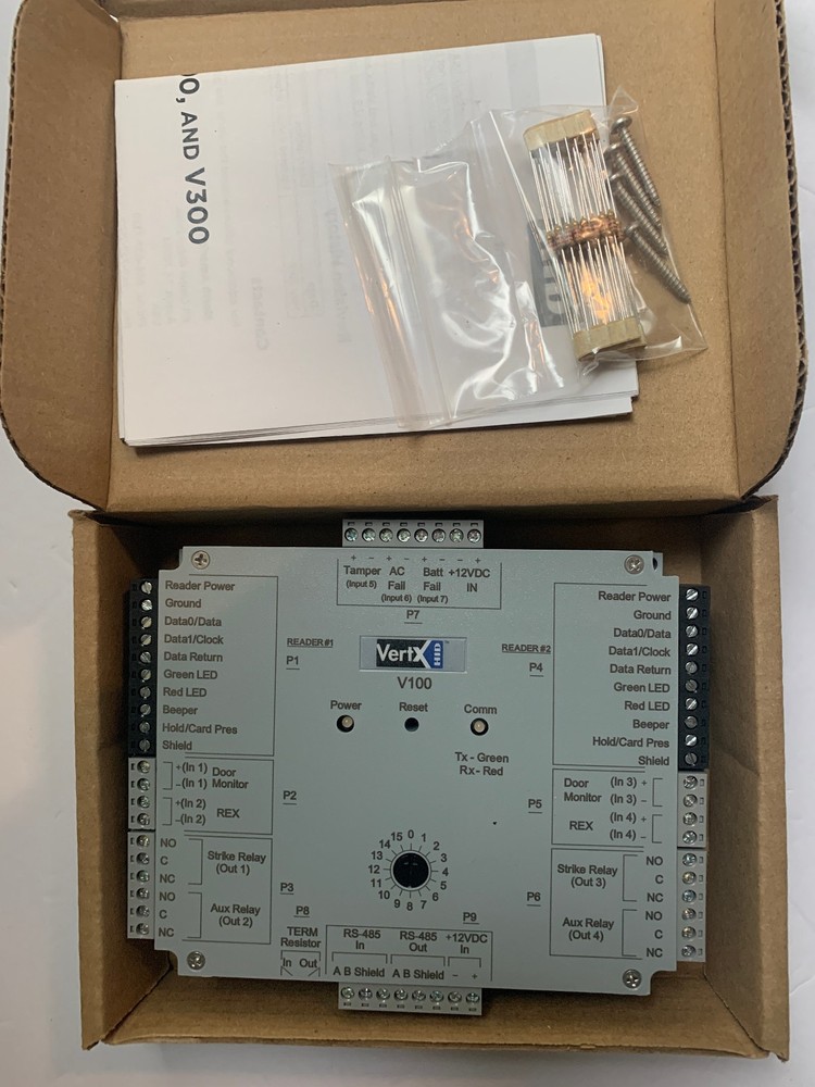 HID VertX V100 Door/ Dual Reader Interface Access Card Controller