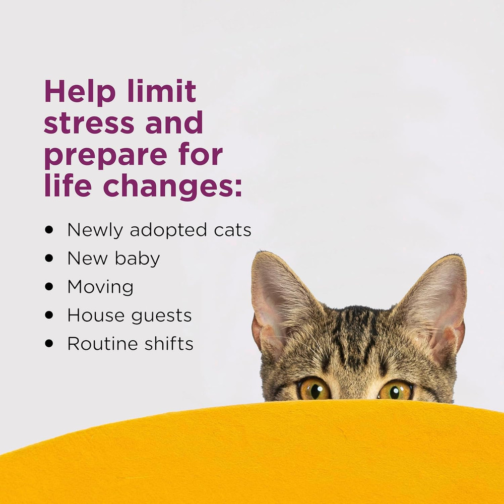 Cat Calming Diffuser Refill, 2 Pack – Cat Calming Pheromone Refills Help Reduce