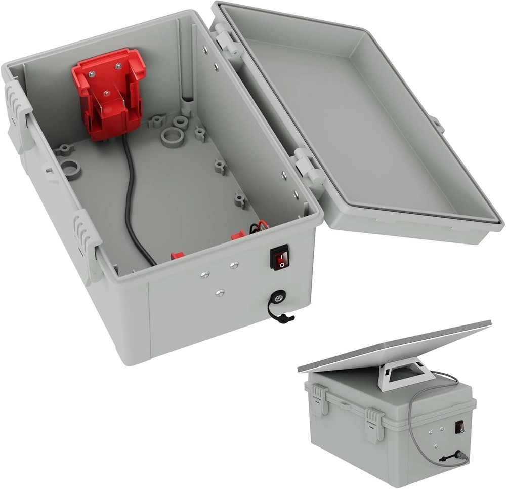 Starlink Mini Dual Battery Adapter Case with Switch Control