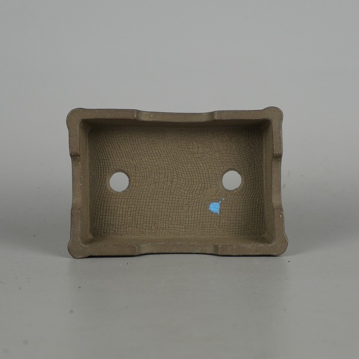 Japanese Bonsai Pot Shuugetsu Unglazed Rectangular Pot-BP250