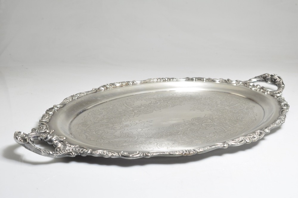 Baroque by Wallace 29" Serving Tray #294- Not Footed-