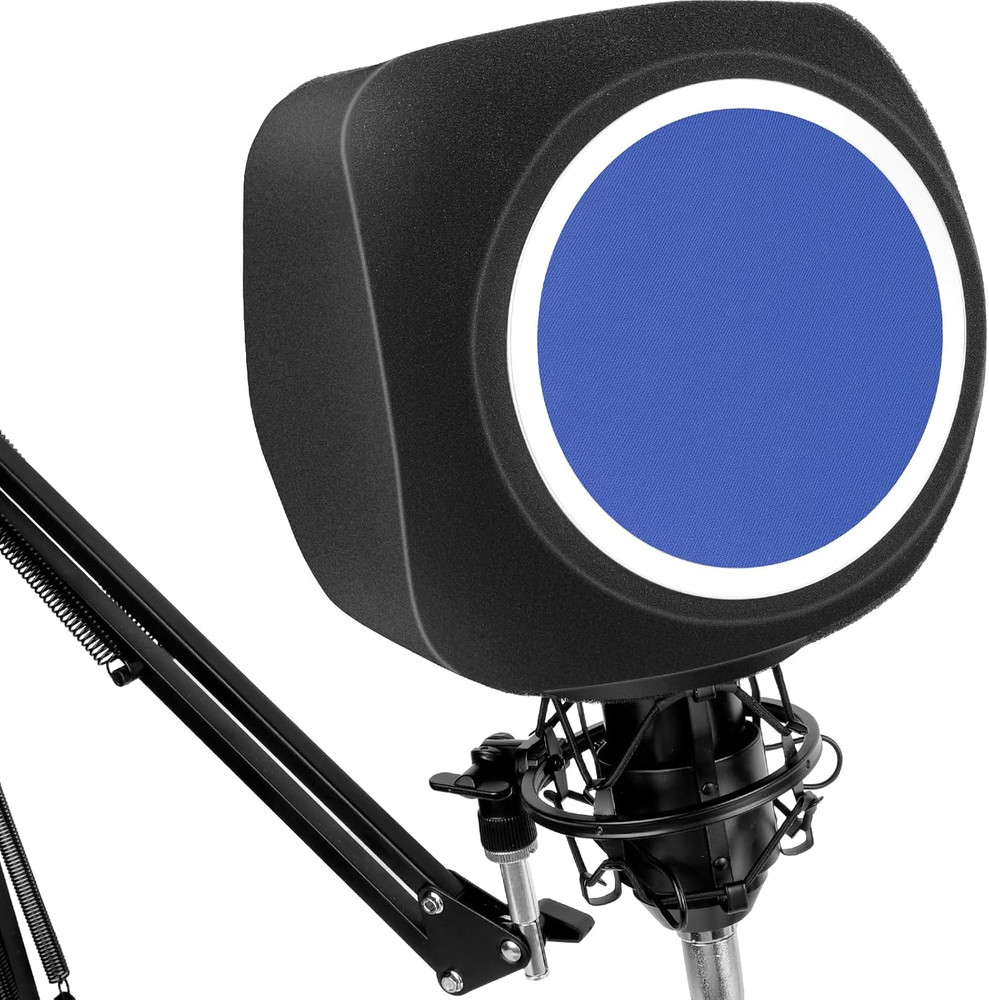 Microphone Isolation Ball, Shield Pop Filter, for Microphone, Noise & Reflection