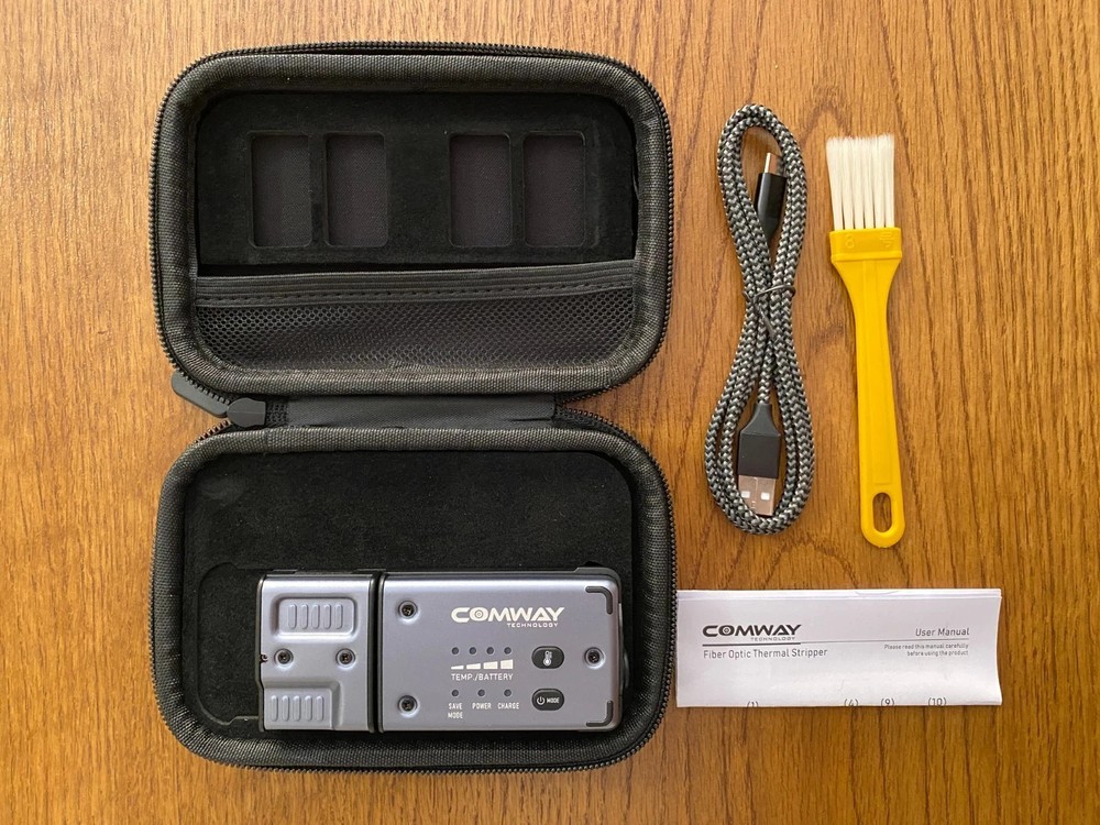 Comway CS-06 Fiber Optic Thermal Stripper  Default DHL/FedEx shipment