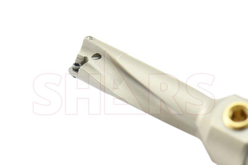 1PC 0.500" 3xD Coolant Through Indexable Drill + 2 SPMX Inserts !{