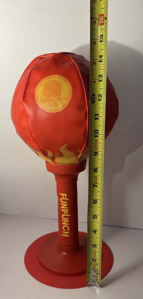 FunPunch Rage Punching Bag Red