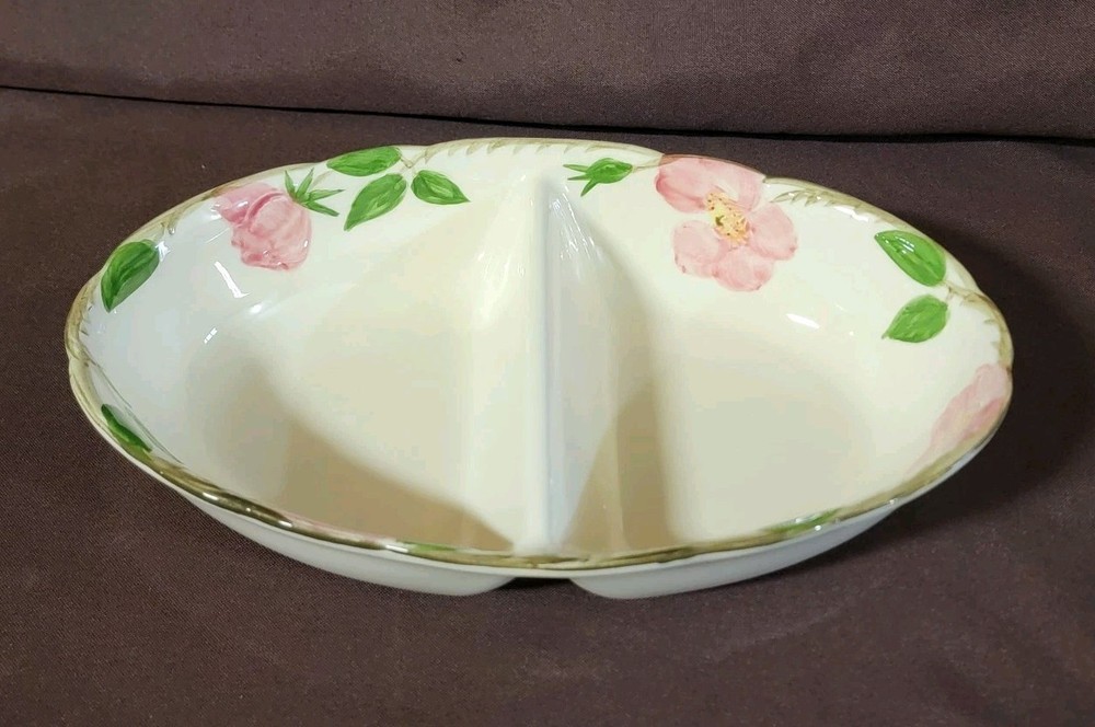 Franciscan Desert Rose Divided Serving Dish 11"