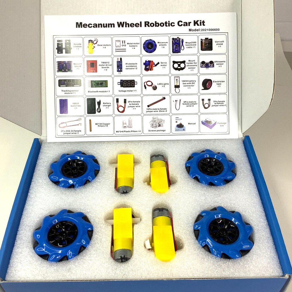 Osoyoo Omni Directional Robot Car Kit