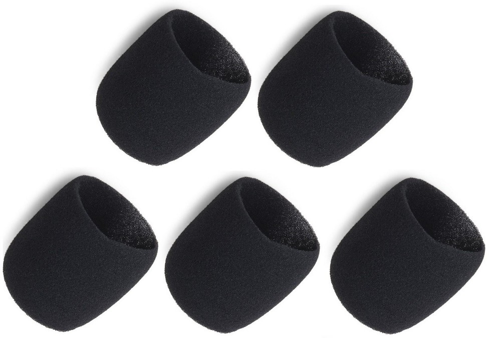 5 Pack Inner Microphone Windscreen for Shure SLX2/BETA87A Handheld Transmitter