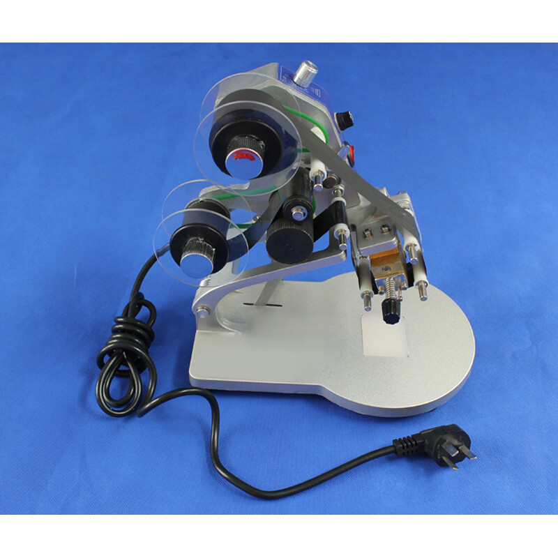 Manual Hot Stamp Ribbon Coding Printer Date Code Machine 110V 40W 1~80 times/min