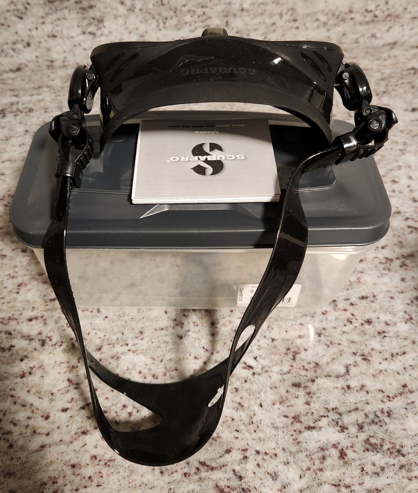 ScubaPro Steel Pro Dive Mask Black