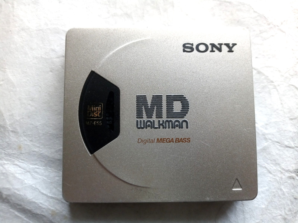 SONY MD Walkman Portable MINI DISC Player MZ-E55 Operation Confirmed
